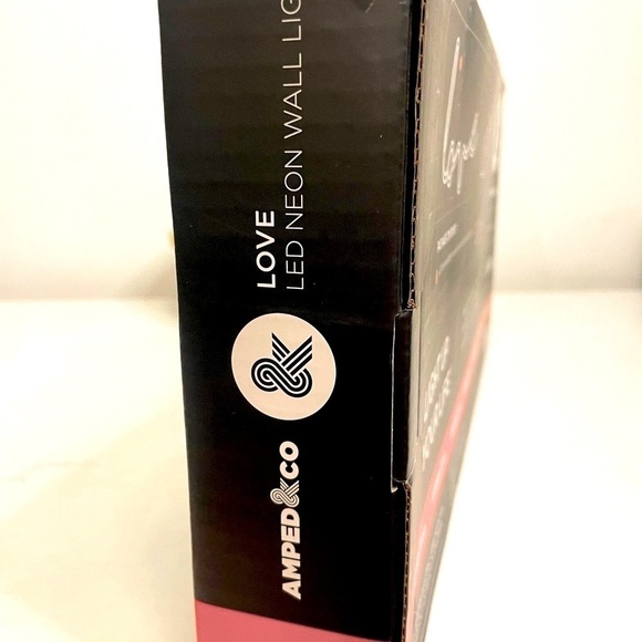 NEW Acrylic LOVE Neon Sign Electric Plug-In (New in Box) - Picture 7 of 8